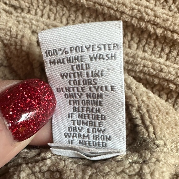 J.Jill infinity scarf cable knit one size tan beige Academia - Picture 5 of 5